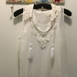 Kolbi Halperin silk blouse, size small